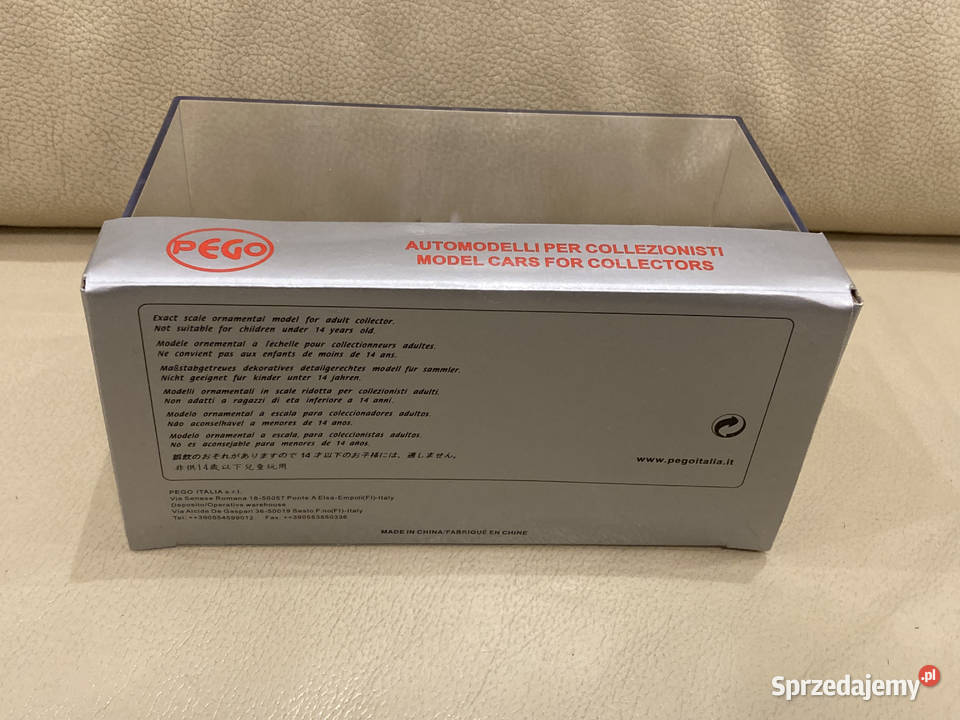Pego ALFA ROMEO 146 ver 17 Boxer 143 Modelarstwo Szczecin