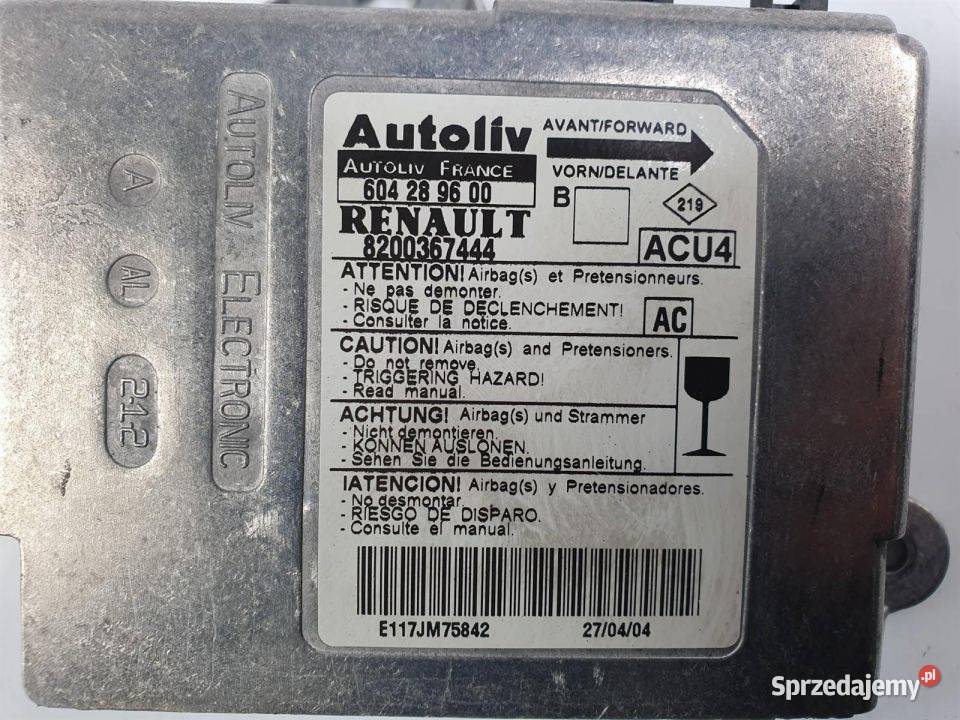 MODUŁ RENAULT MEGANE GRANDTOUR 8200367444 osobowe Pozostałe sprzedam