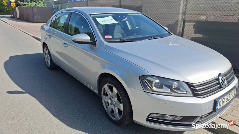 VW Passat B7 20TDI Comfortline DSG 140 Tempomat Passat Kraków