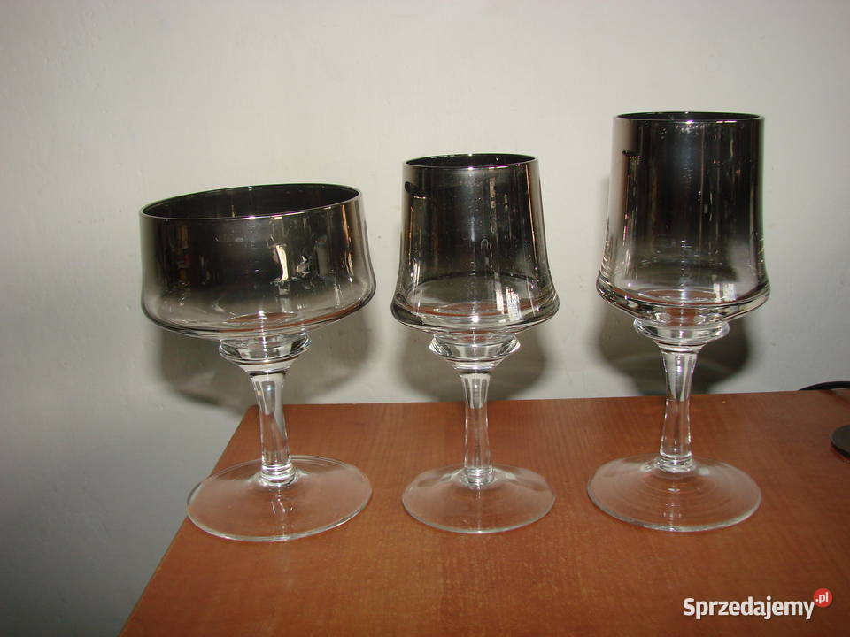 kieliszki metalizowane pomorskie Pruszcz Gdański