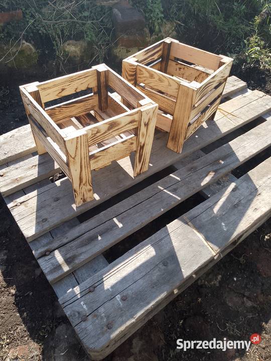 Skrzynki drewniane skrzynka drewniana Zamość