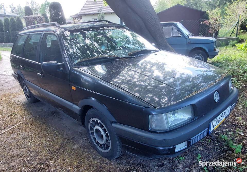 Volkswagen VW Passat B3 19 TD AAZ z sprawną czarny