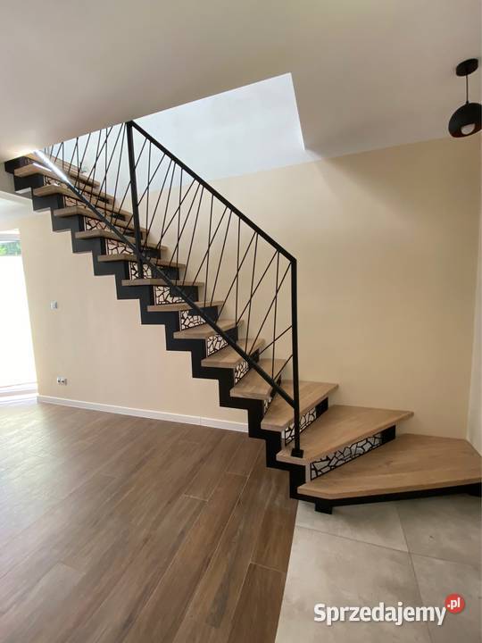 Schody metalowe nowoczesne loft samonośne