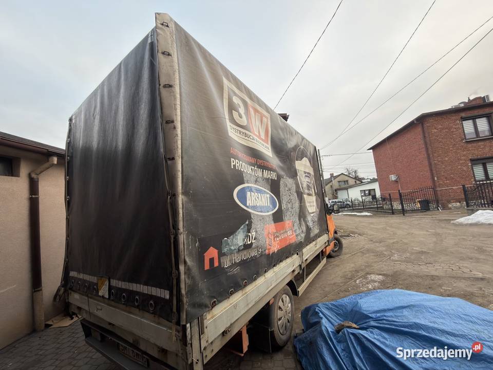 Renault master 25dci 120 długi pod lawetę regulowane zawieszenie Katowice