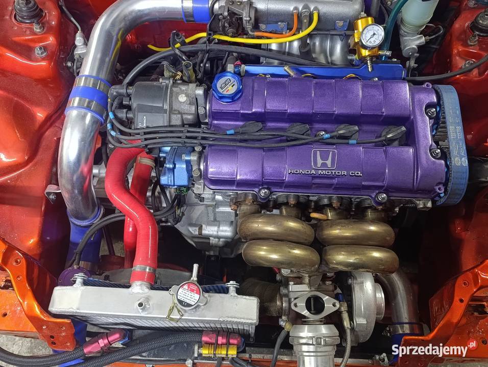 2X Honda Crx D16A8 projekt turbo Sportowy / Coupe Garwolin