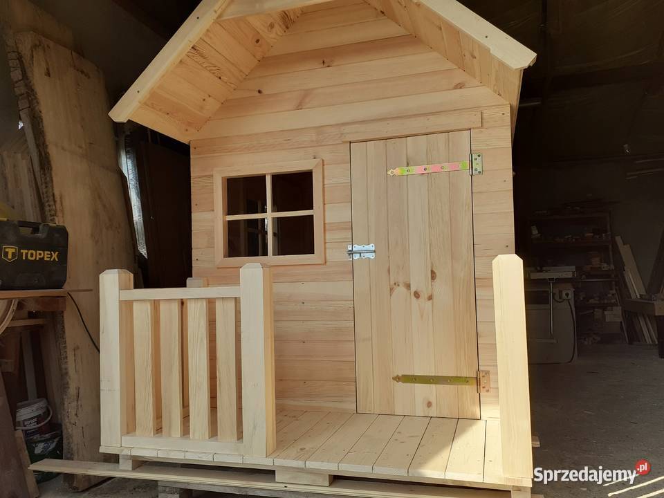 dom domek dzieci ogrodowy plac zabaw piaskownica Bartniczka