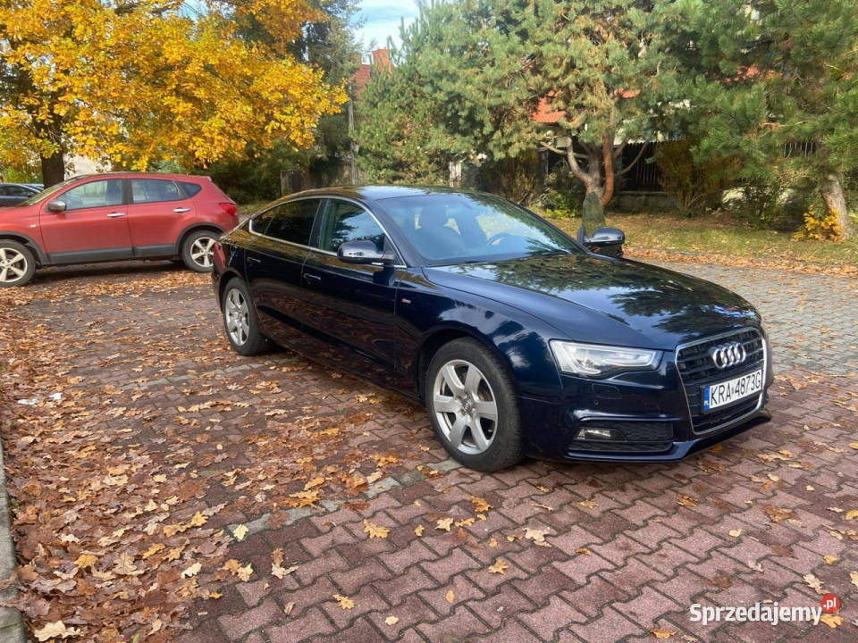 Audi A5 SLine Wzorowy stan bez wkładu zadbany 8T tempomat A5 małopolskie Kraków
