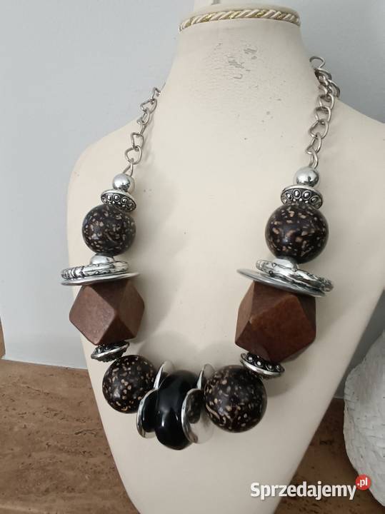 Drewniane okazałe korale podlaskie Białystok