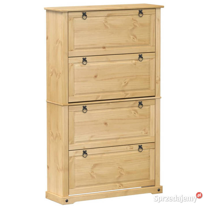 Szafka na buty Corona 99x32x1635 lite drewno Warszawa