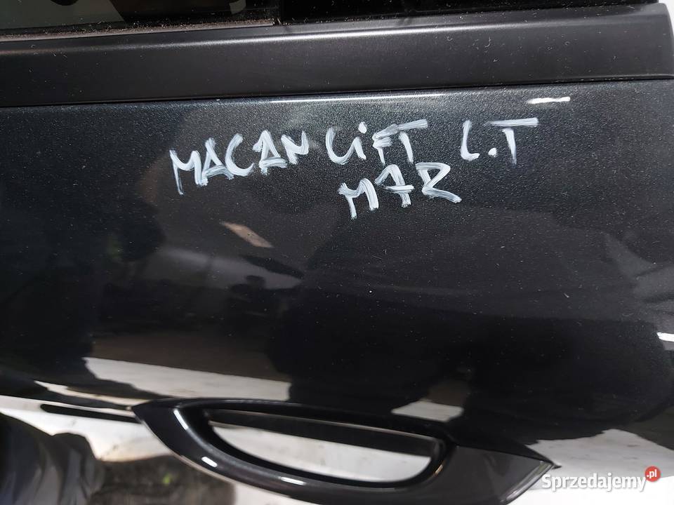 Porsche Macan II LIFT DRZWI LEWY TYŁ TYLNE M7R
