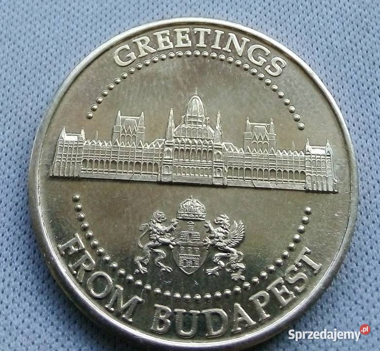 MONETA PAMIĄTKOWA Z BUDAPESZTU mazowieckie Legionowo