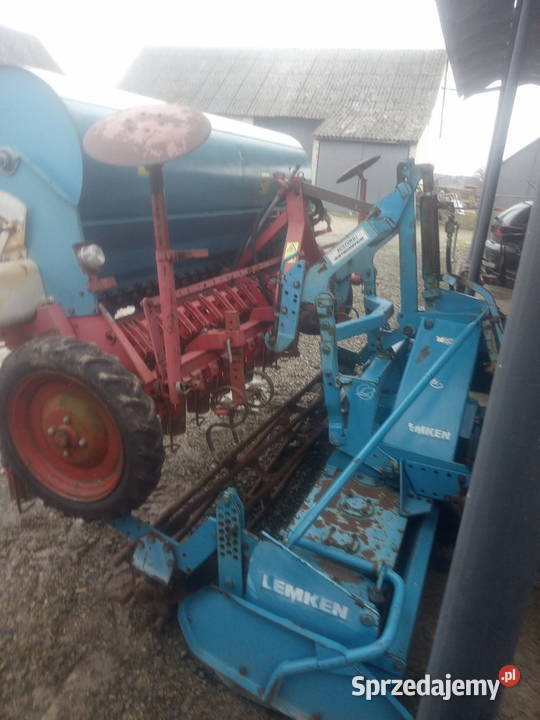 Agregat uprawowo siewny z siewnikiem Lemken