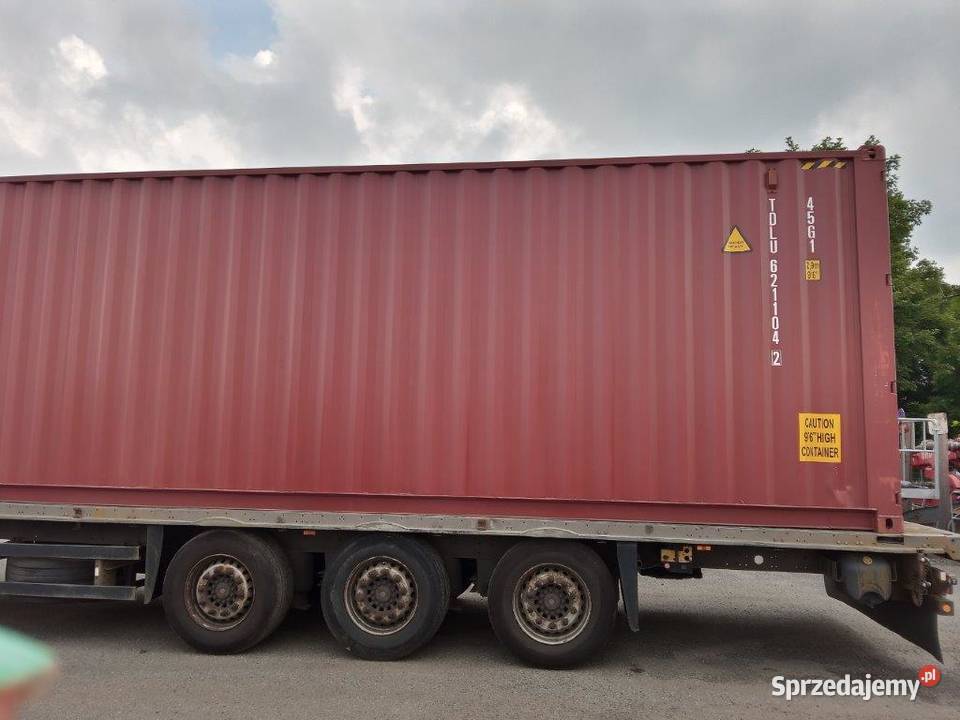 Kontener morski 40HC 12m OneWay Lublin