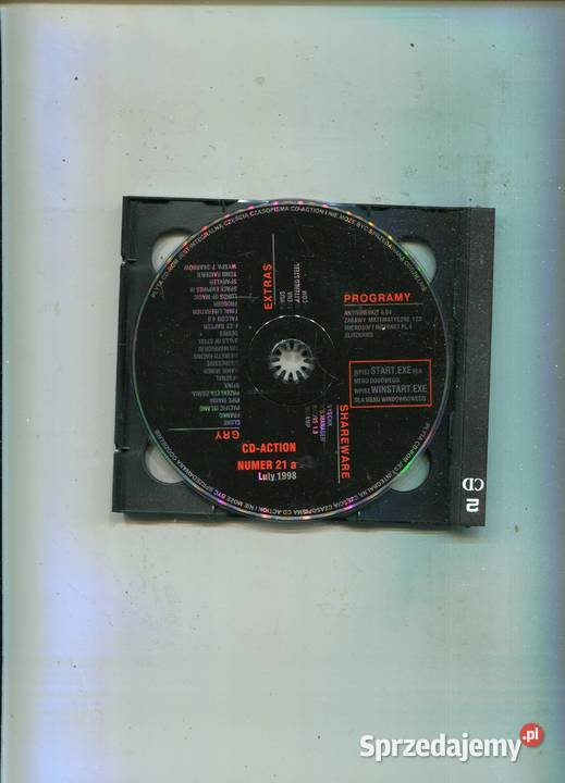 CD Action 21a 21b Luty 1998 PIPEMANIA PACIFIC strategiczne Szczecin