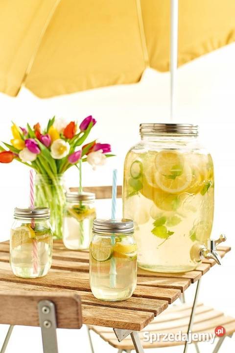 ZELLER szklany słoik na NAPOJE Zamość sprzedam