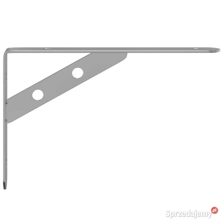Wsporniki do półek 4 20x25x14 srebrna stal Półki Warszawa