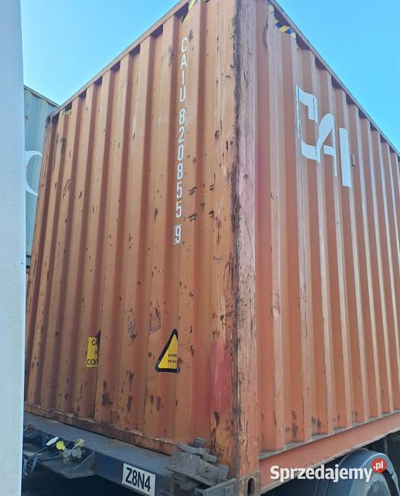 Kontener magazynowy 12 m 40 HC pomorskie Kaszuba