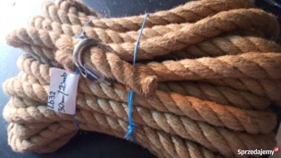 Linapowróz sznurek linka jutowa lina zeglarska małopolskie Rzeszotary