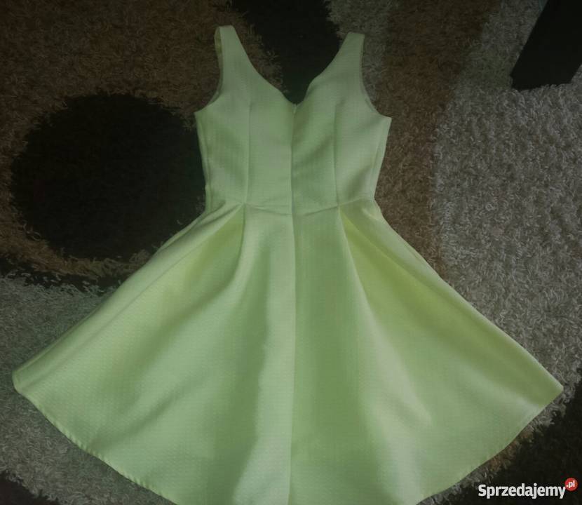 Cytrynoważółta sukienka ARUDZKA 36