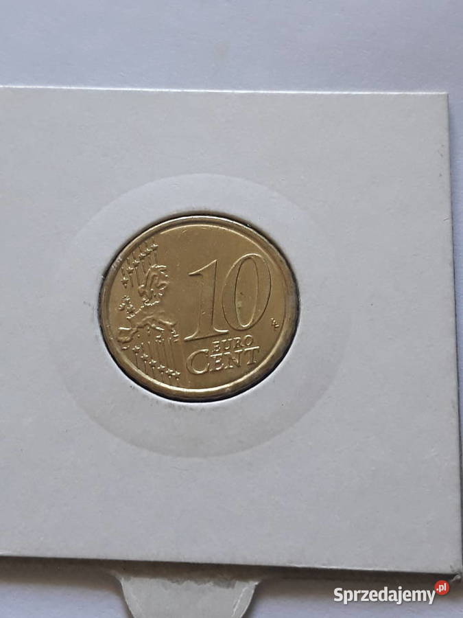 10 Eurocentów Włochy 2010 r UNC Konin