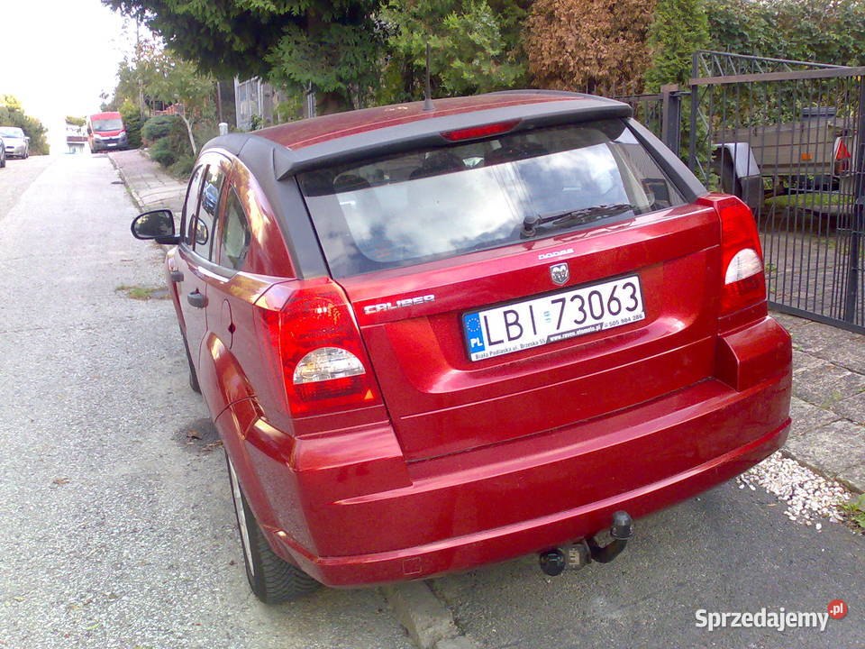 DODGE CALIBER 18 Benzyna 110 KW150 HAK FABRYCZNY 150KM Caliber lubelskie Lublin