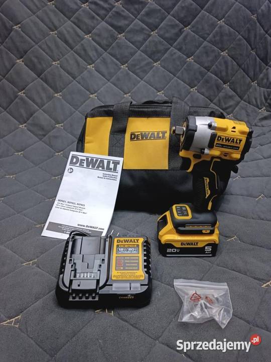 Klucz udarowy bezszczotkowy Dewalt Dcf921 20 V Zakrętarki i klucze udarowe Warszawa sprzedam