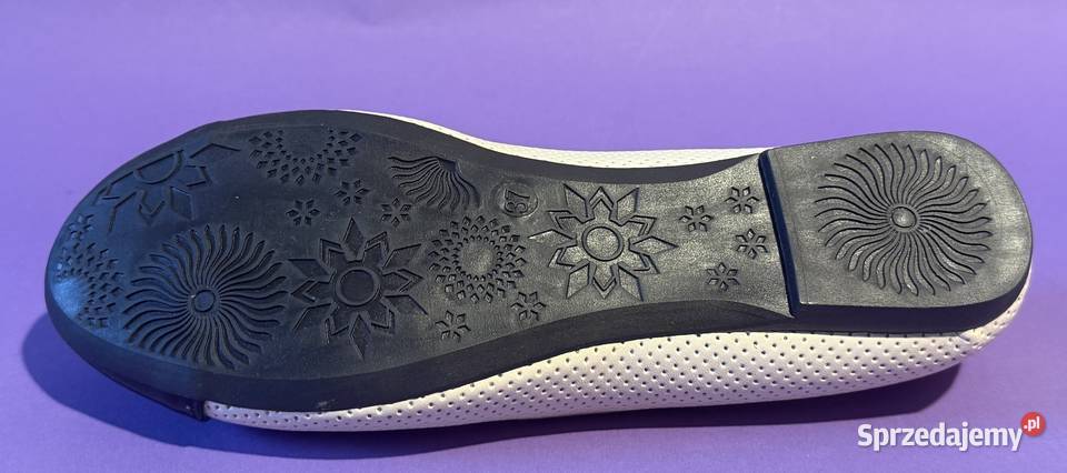 Beżowe baleriny połysk rozmiar 40 BAL9 mazowieckie Żyrardów