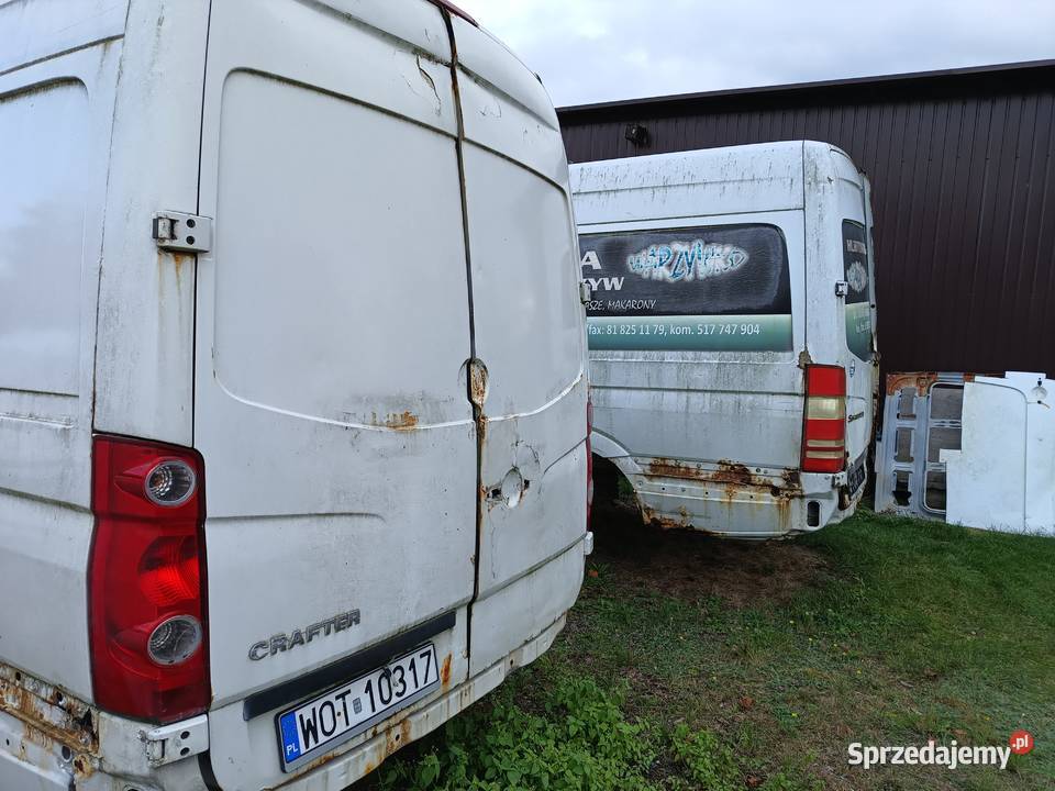Sprinter 906 crafter średni zarejestrowany w uszkodzony lubelskie Wołoskowola