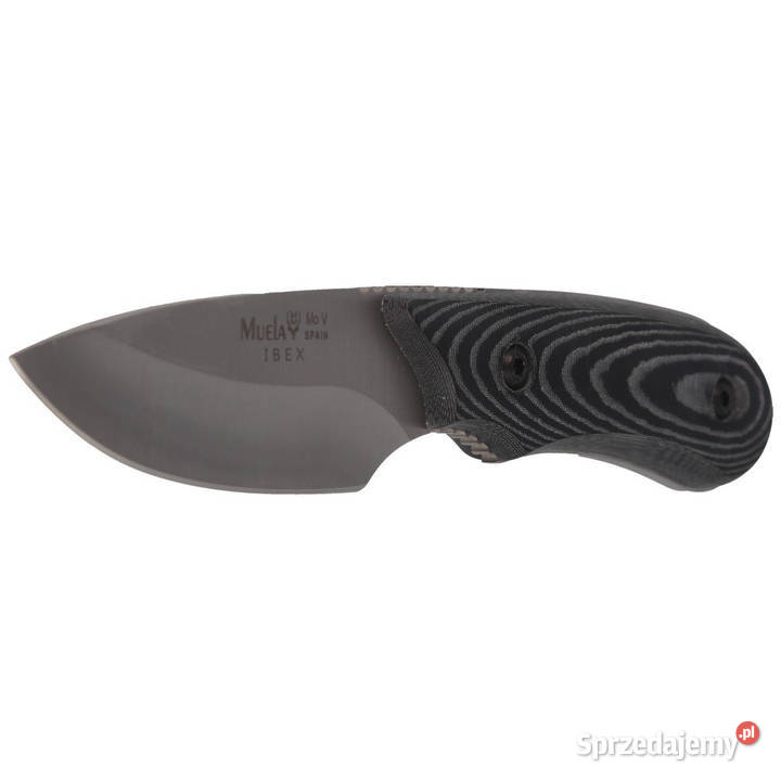Nóż Muela Full Tang Black Micarta Satin