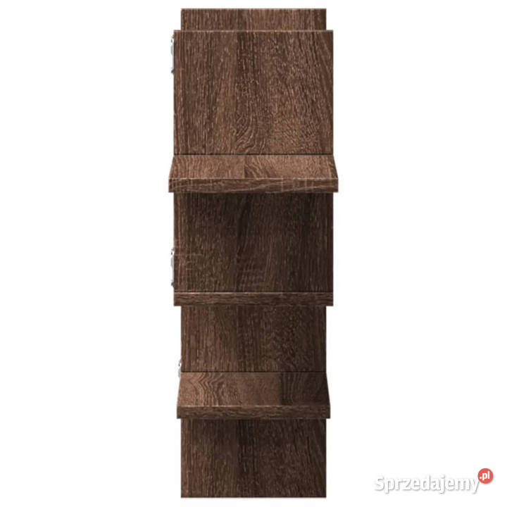 Półka wisząca brązowy dąb 1245x18x605 WM853269 Dom i Ogród mazowieckie Warszawa