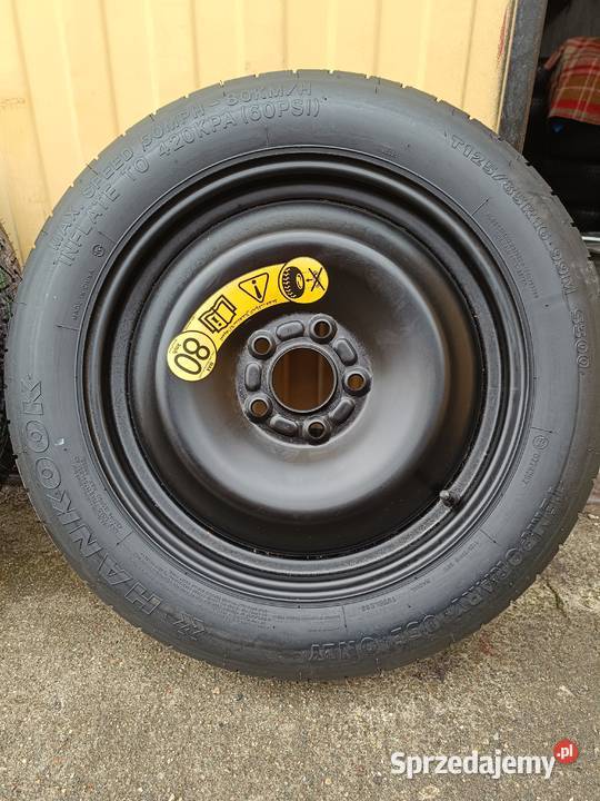 Koło dojazdowe oryginalne 17 Ford 5x108 Średnica 17" Motoryzacja Gorzów Wielkopolski