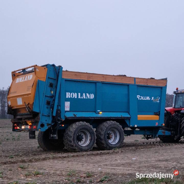 Rozrzutnik obornika Rolland Rollmax 6325 talerze