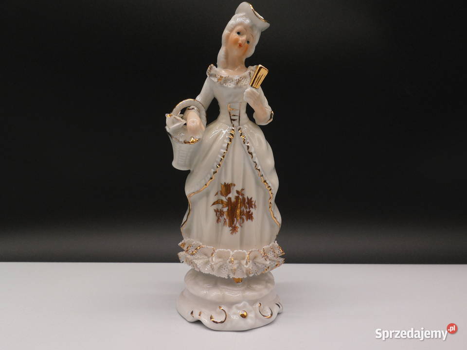 Porcelanowa Figurka Damy w Stylu Rokoko Raszków sprzedam
