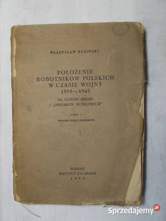 Położenie robotników polskch w czasie wojny Czeladź