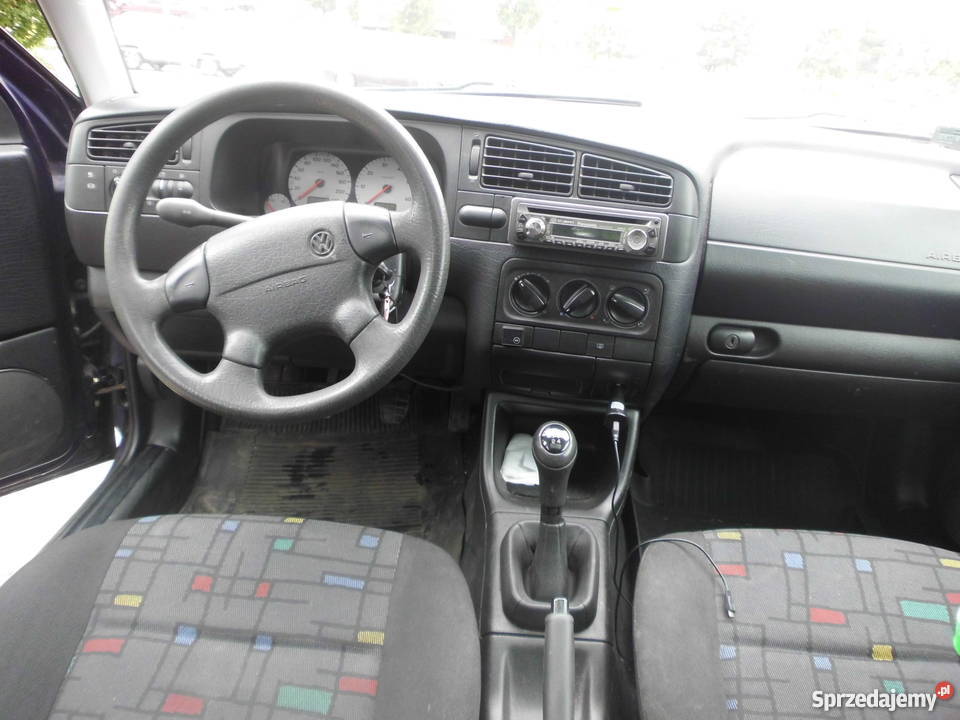Volkswagen Golf III wbity VAT1 14 BenzGaz Sekw 2 benzyna+LPG Starogard Gdański