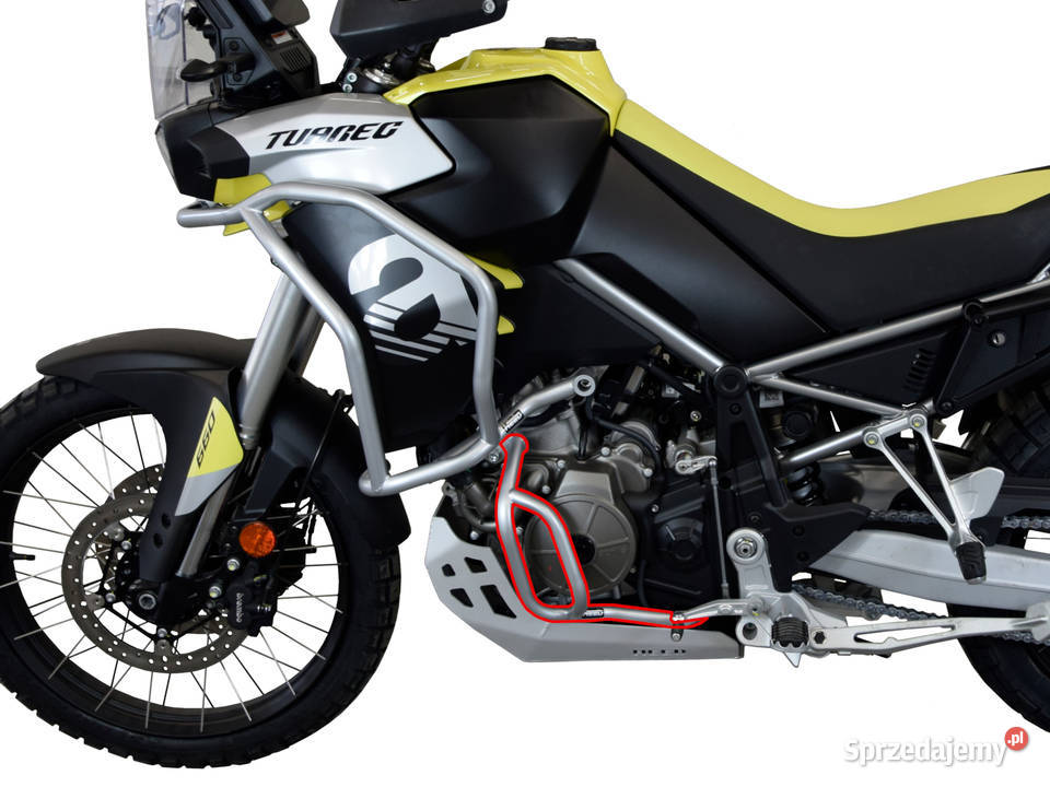 Gmole Aprilia Tuareg 660 dolne srebrne Częstochowa sprzedam