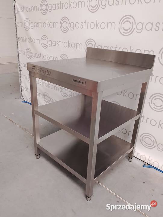 Stół z 2 półkami 70x70x85 Biznes i Przemysł Wrocław