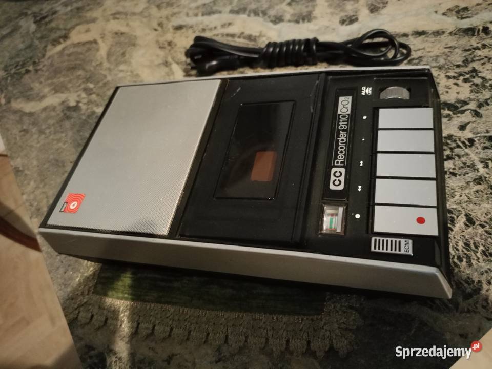 Zabytkowy Magnetofon BASF CC Recorder 9110 Drawski Młyn