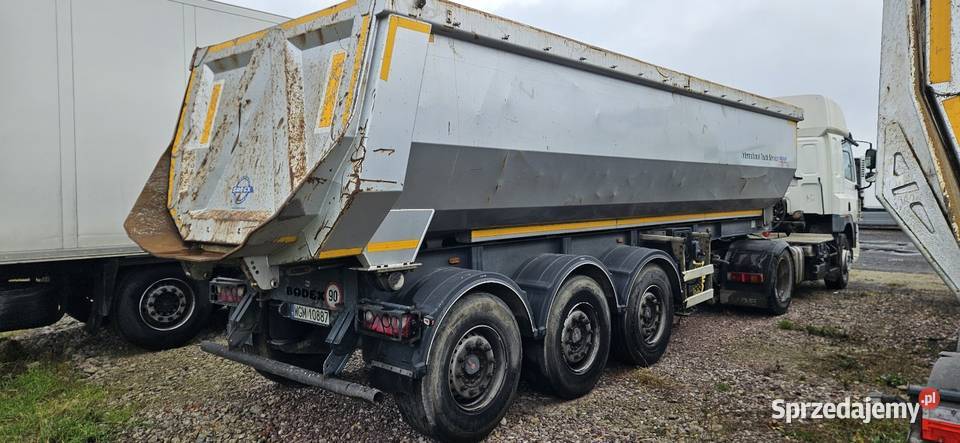 Naczepa wywrotka Bodex 30m3 cała stalowa