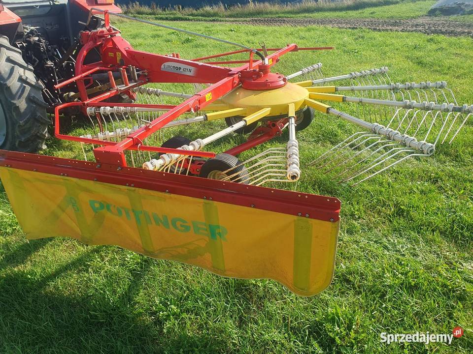 Zgrabiarka Pottinger eurotop 421N przewracarka Claas Łomża