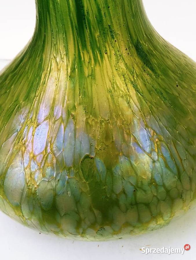 Loetz Wazon Iryzujące Szkło Loetz Secesja Nowa Sól