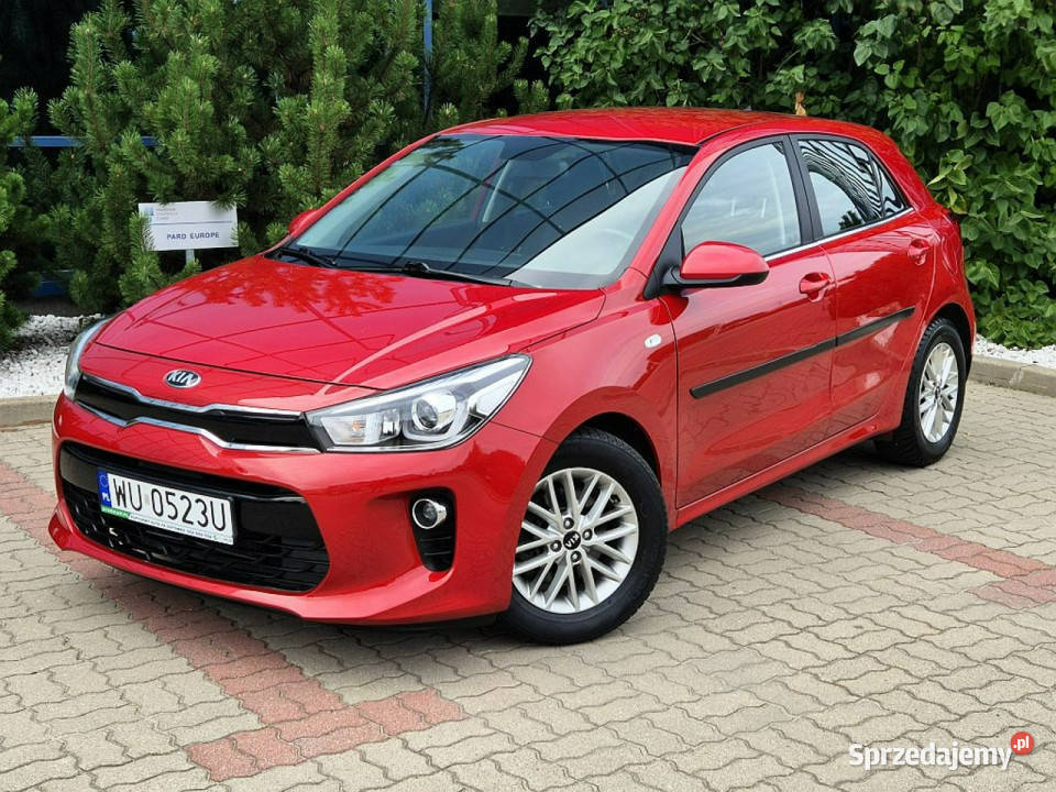 Kia Rio 120 GWARANCJA led 5 drzwi serwisowana garażowany Warszawa