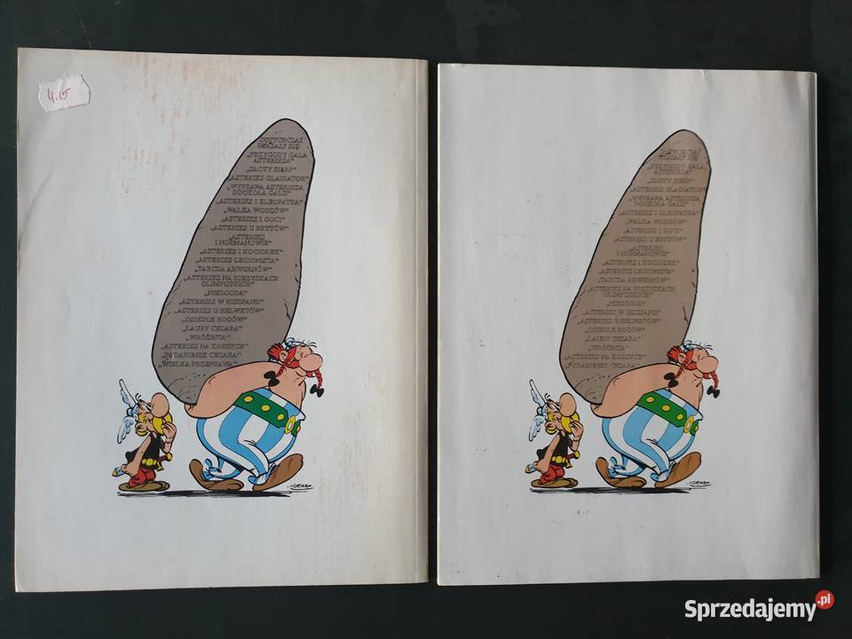 Asterix 8 komiksów pierwsze wydania Gdynia