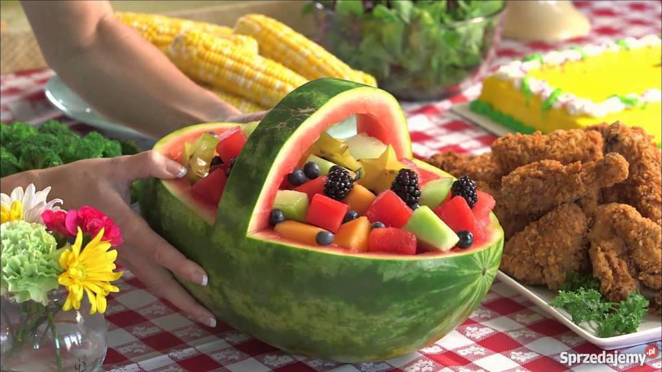 slice right nóż do owoców arbóz melon i ciast lubelskie Zamość