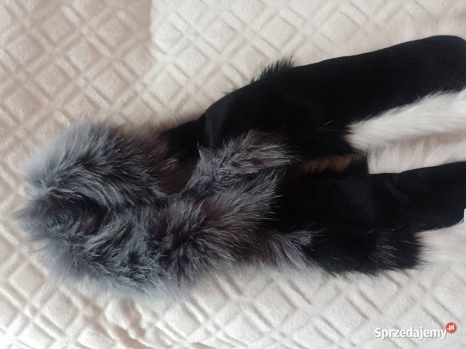 Futrzany kołnierz z Londynu futrzany szale etola Dla kobiet Dodatki Kraków