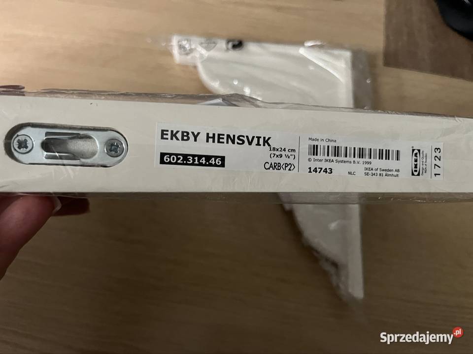 NOWY Wspornik podpora vintage pod półkę 2 Ikea Wsporniki Poznań