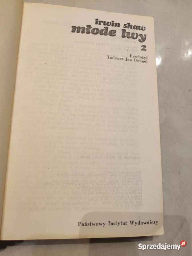 Młode lwy Irwin Shaw