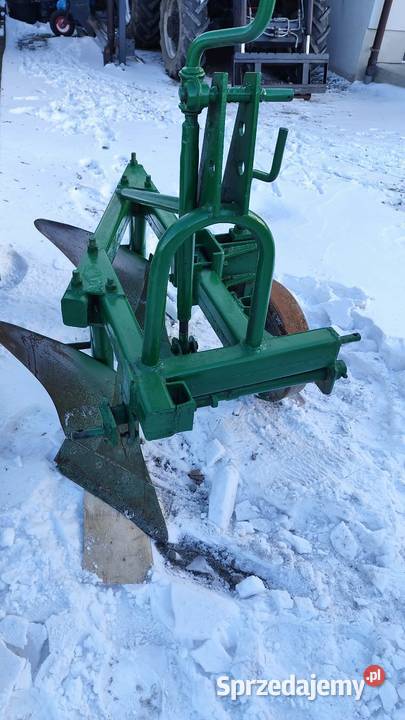 Pług 2 skibowy duży Miejsce Piastowe