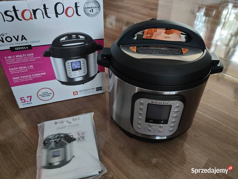 Instant Pot Duo Nova Multiuse Pressure Cooker Edwardów