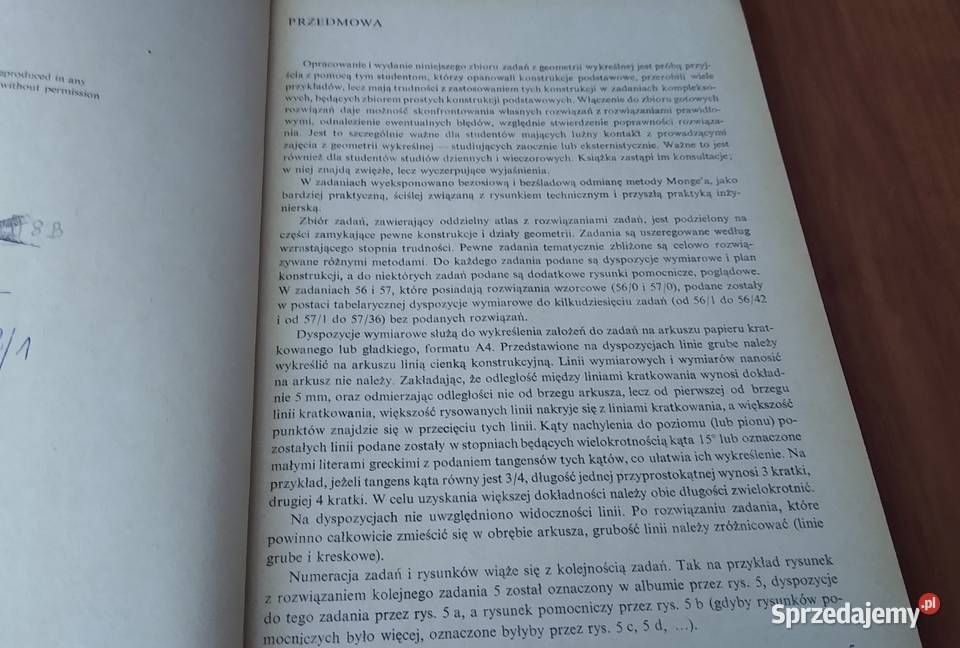 Zbiór zadań z geometrii wykreślnej zadania i Gdańsk